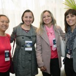 Kelly Kinchoku, do Banco de Tokyo, Ana Luísa do Prado, da Syngenta, Vera Gomes, da Continental Brasil, e Paula Fernandes, da Atento Kelly Kinchoku, do Banco de Tokyo, Ana Luísa do Prado, da Syngenta, Vera Gomes, da Continental Brasil, e Paula Fernandes, da Atento