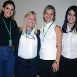 Lucilene Carvalho, da Setur-CE, Rosa Masgrau, do M&E, Yewana Guerra, da Setur-CE, e Luciana Fernandes, do M&E