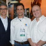 Marco Ferraz, da Clia Abremar, Roberto Roman, da Travel Ace, e Laércio Benko, secretario de turismo de São Paulo Marco Ferraz, da Clia Abremar, Roberto Roman, da Travel Ace, e Laércio Benko, secretario de turismo de São Paulo