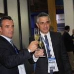 Marcus Santarém. diretor de Negócios do GRU Airport e Bernardo Fonseca, CEO da In Flight Solutions