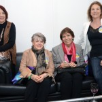 Maria Marlene e Iara Ligia, da Marletur, com Marlene Jardim e Maria Bastos, da Tinas Tur