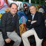 Ney Huberto Neves e Tomas Barnfather, da AM Resorts