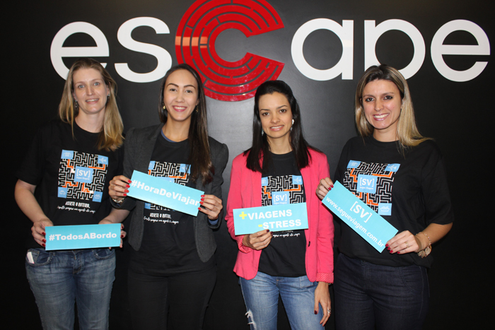 Patricia Carvalho, Olívia Miquelino, Thaise Salzgeber e Thais Medina, da Trend Patricia Carvalho, Olívia Miquelino, Thaise Salzgeber e Thais Medina, da Trend