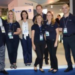 Paul Barry, da BCD Travel com a equipe da United Paul Barry, da BCD Travel com a equipe da United