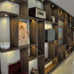 Peças decorativas enfeitam o lobby