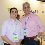 Rafael Holanda, da Azul Viagens, e Marcelo Rolim, da Blue Viagens Rafael Holanda, da Azul Viagens, e Marcelo Rolim, da Blue Viagens