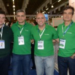 Rafael Melo, Augusto Bezerra, Mark Bryan e Paulo Henrique Pires, da Localiza