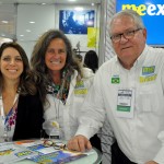 Renata Cohen, de Israel, com Mari Masgrau e Roy Taylor, do M&E