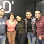 Renato Coelho, Valquiria Oliveira, Danielle Carvalho, Wagner Paes e Igor Soares, da AD Turismo Renato Coelho, Valquiria Oliveira, Danielle Carvalho, Wagner Paes e Igor Soares, da AD Turismo
