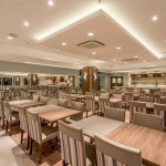 O restaurante é opção de boa gastronomia