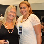Rosa Masgrau, do M&E, e Oreni Braga, do Amazonastur