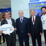Roy Taylor, do M&E, Antônio Pedro, secretário de  Turismo da cidade do Rio de Janeiro, Nilo Sérgio Félix, secretário de Turismo do Estado do RJ, Adolfo Martins e Vitor Bauab, do M&E