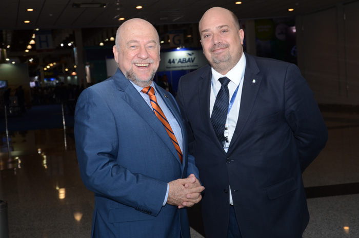 Sergio Medina Pasqualin, presidente da Academia Brasileira de Eventos, e Michael Nagy, diretor-executivo do Rio CVB