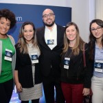 Suelen Leão e Celise Moreira, da HRS, Eduardo Cordeiro, da Collection Hotels & Resorts, Natália Santos e Luiza Giordani, da HRS Suelen Leão e Celise Moreira, da HRS, Eduardo Cordeiro, da Collection Hotels & Resorts, Natália Santos e Luiza Giordani, da HRS