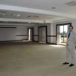 Um dos espaços de eventos do Alpenhaus