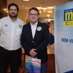 Vitor Bauab, do M&E, ao lado de Luis Fernando Moraes, secretário de Turismo de Porto Alegre