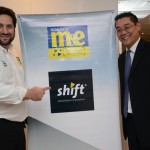 Vitor Bauab, do M&E, e Marcel Ito, da Shift MC