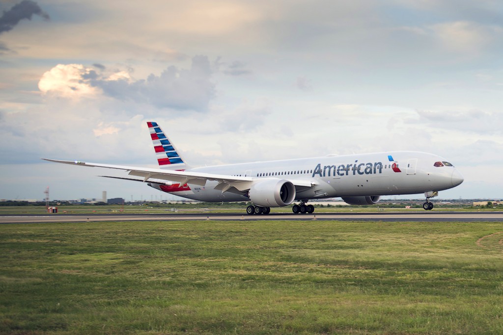 B787-9 Dreamliner (Divulgação/American)