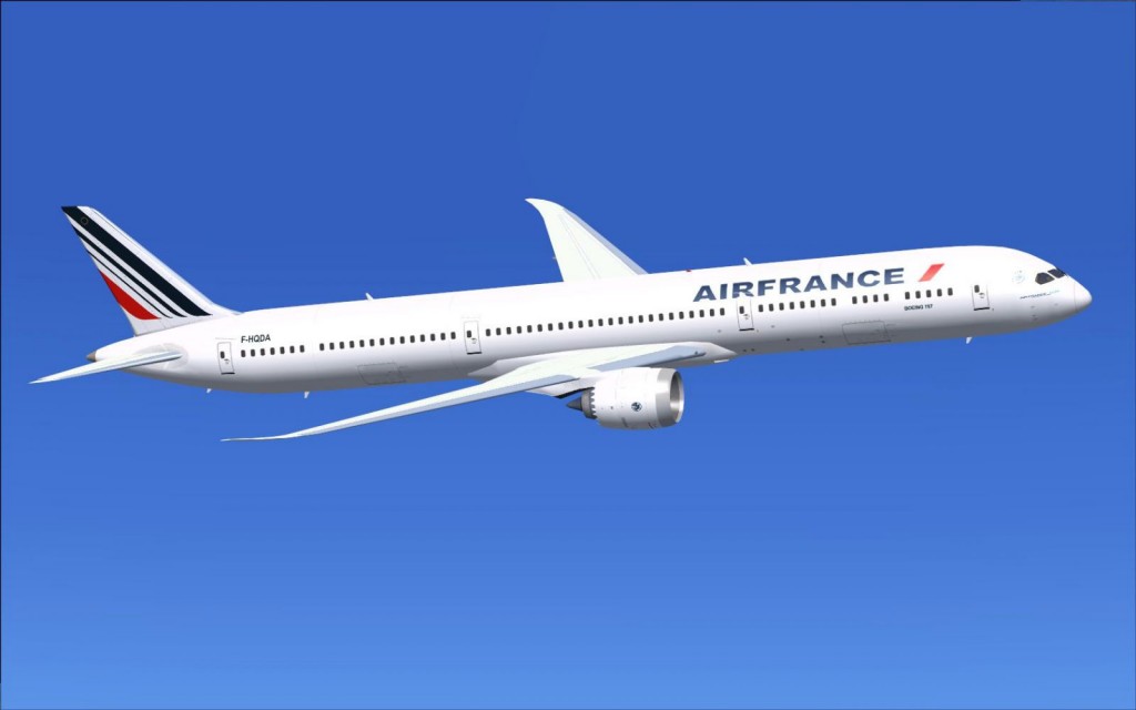 Air France anuncia novos produtos e serviços de bordo air-france-boeing-787-10-fsx1