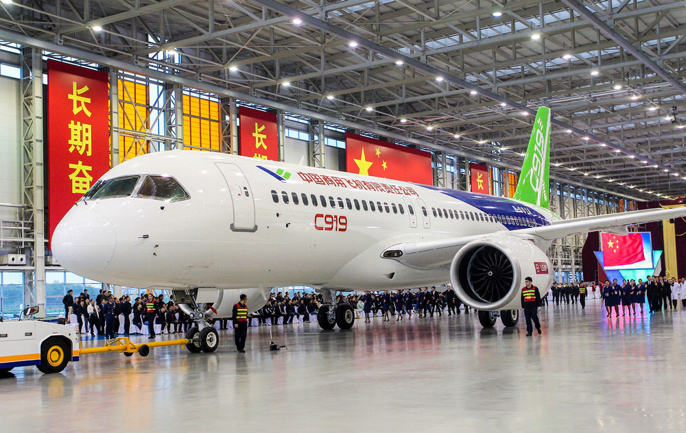 Aviação ganhará nove modelos de aeronaves comerciais até 2018; veja lista 4 c919-rollout-web