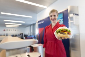 Delta servirá hambúrgueres na rota Nova York-Los Angeles