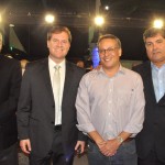 Paulo Protássio, presidente da ACRJ, Marx Beltrão, Ministro do Turismo, Antonio Pedro Figueira de Mello, secretário de Turismo do Rio de Janeiro, e Sávio Neves, diretor do Trem do Corcovado e sócio-diretor do AquaRio Paulo Protássio, presidente da ACRJ, Marx Beltrão, Ministro do Turismo, Antonio Pedro Figueira de Mello, secretário de Turismo do Rio de Janeiro, e Sávio Neves, diretor do Trem do Corcovado e sócio-diretor do AquaRio