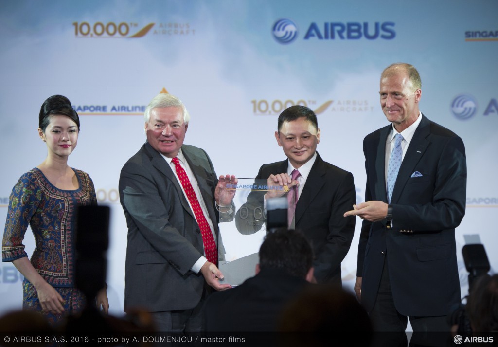 Airbus faz história ao entregar aeronave de número 10.000; veja fotos e vídeo EVE-1236