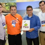 Adriano de Araujo Brito, Daniel Firmino, da Flytour, Allyson Oliveira, e Deoclécio Junior, do Pará Adriano de Araujo Brito, Daniel Firmino, da Flytour, Allyson Oliveira, e Deoclécio Junior, do Pará