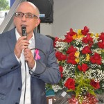Aldo Leone conta um pouco da história da Agaxtur para os convidados