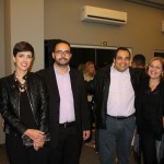 Alxandre Zubaran com o secretário de Turismo de Teresópolis, Rafael Canto e representantes da Accerj