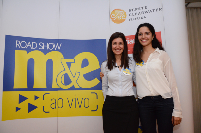 Andrea Gabel, de ST. Pete, e Ana de Lima Andrea Gabel, de ST. Pete, e Ana de Lima