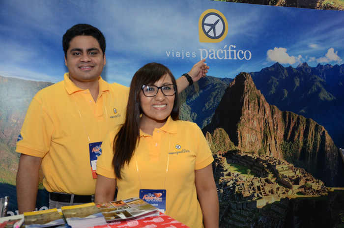 Angelo Vilches e Jaqueline Ovalle, da Viajes Pacífico Angelo Vilches e Jaqueline Ovalle, da Viajes Pacífico