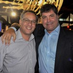 Antonio Pedro Figueira de Mello, secretário de Turismo do Rio de Janeiro, com Sávio Neves, sócio-diretor do AquaRio