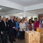 Autoridades e convidados na solenidade de abertura do RioArte Autoridades e convidados na solenidade de abertura do RioArte