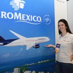 Daniela Santos, da Aeromexico Daniela Santos, da Aeromexico