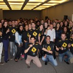 Delegação da CVC com dirigentes no lançamento do tour cercejeiro