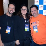 Eloi Khouri, da Eko, Luciane Florio, da Flytour Eventos, e Marcelo Paolillo, da Flytour Eloi Khouri, da Eko, Luciane Florio, da Flytour Eventos, e Marcelo Paolillo, da Flytour
