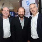 Fabio Mader, da CVC, Guilherme Paulus, da GJP, e Sylvio Ferraz, da MMTGapnet