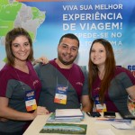 Fernanda Surrini, Rafael Braga, e Jessica D'Amico, do Atlântica Hotels Fernanda Surrini, Rafael Braga, e Jessica D'Amico, do Atlântica Hotels