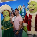Fiona e Shrek, no estande do Beto Carrero World Fiona e Shrek, no estande do Beto Carrero World