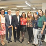 Foto em grupo com a Agaxtur e alguns representantes de companhias aéreas Foto em grupo com a Agaxtur e alguns representantes de companhias aéreas