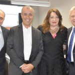 Francisco Ancona, da Costa, Luiz Vargas, da Travelport, Magda Nassar, da Agaxtur, e Renê Hermann, da Costa Francisco Ancona, da Costa, Luiz Vargas, da Travelport, Magda Nassar, da Agaxtur, e Renê Hermann, da Costa