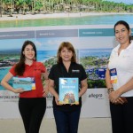 Gabriela Panhone, Angela Martinez, e Marcia Paes, do Barceló Hotels Gabriela Panhone, Angela Martinez, e Marcia Paes, do Barceló Hotels