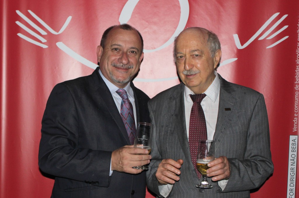 SPCVB e Abrasel lançam campanha #SOMOSTODOSHAPPYHOUR Toni Sando, do SPCVB e Percival Menon Maricato, da Abrasel