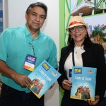 Jose Ribamar, do Hotel Villa Mayor, e Vera Fernandes, do Parque das Fontes Jose Ribamar, do Hotel Villa Mayor, e Vera Fernandes, do Parque das Fontes