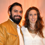 Leonardo Bosmic e Tatiana Marino, gerente de Produtos da Case Imagine