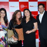 Luciana Fernandes, Mari Masgrau e Vitor Bauab, do M&E, com Milagros Ochoa, diretora do Escritório Comercial do Peru no Brasil