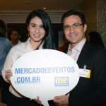 Luciana Fernandes, do M&E, e Rogerio Mendes, da CVC