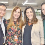 Lucio Yamashitafuji, da Aeromexico, Jana Paganini, da Gol, Gabriela Cavalheiro, da Universal e Bruna Freitas, da Aeromexico Lucio Yamashitafuji, da Aeromexico, Jana Paganini, da Gol, Gabriela Cavalheiro, da Universal e Bruna Freitas, da Aeromexico
