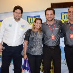 Magda, da Santorini Viagens, entre Vitor Bauab, do M&E, Everaldo Gomes e Rodrigo Ricciardi, da Avianca Magda, da Santorini Viagens, entre Vitor Bauab, do M&E, Everaldo Gomes e Rodrigo Ricciardi, da Avianca